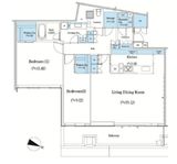 二番町テラス 1004 間取り図