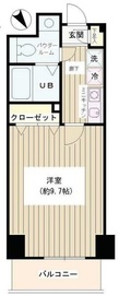 エスペラル池袋 202 間取り図