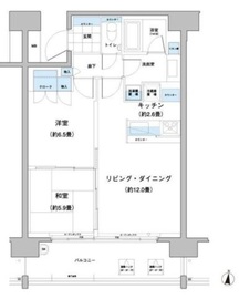 ガーデニエール砧レジデンス 705 間取り図