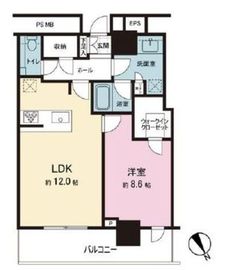 THE TOWER JUJO (ザ・タワー十条) 7階 間取り図