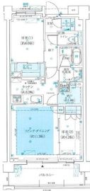 アトラスシティ千歳烏山グランスイート風ノ棟 4階 間取り図