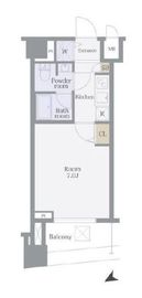 ガーラグランディ横濱桜木町 7階 間取り図