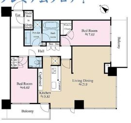 リヴァリエ 28階 間取り図