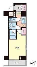 フュージョナル東日本橋 4階 間取り図