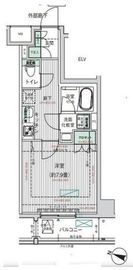 BPRレジデンス東十条 602 間取り図