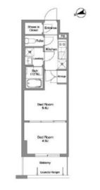 Prima Stella 303 間取り図