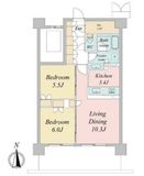 トラープランド蒼麗館 109 間取り図