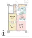 トラープランド蒼麗館 210 間取り図