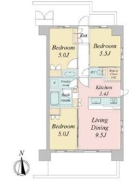 トラープランド蒼麗館 213 間取り図