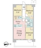 トラープランド蒼麗館 514 間取り図