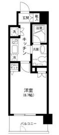 プライムアーバン田町 802 間取り図