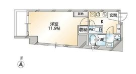 セレニティー広尾 1002 間取り図