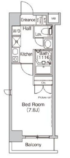 プライムアーバン葛西イースト 315 間取り図