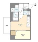 グランカーサ菊川 604 間取り図