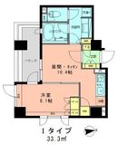 ラフィネジュ学芸大学 601 間取り図