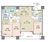 ザ・パークハウス千代田六番町 6階 間取り図