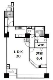 シーフォートタワー 5階 間取り図