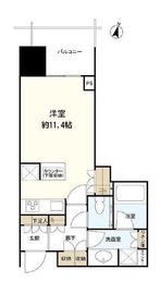 二子玉川ライズタワー 4階 間取り図