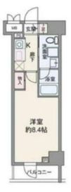 ステージグランデ茅場町 5階 間取り図