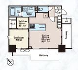 クラシアム文京白山 205 間取り図