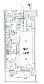 デュオステージ横濱赤門通り 3階 間取り図