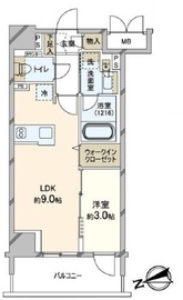 ソルティア藤沢鵠沼 2階 間取り図