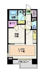 アトラス池尻レジデンス 2階 間取り図