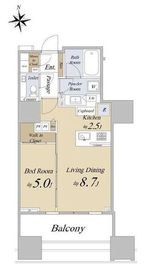 グランドヒルズ南青山 2階 間取り図