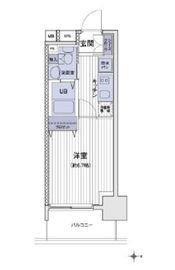 エスティメゾン大島 714 間取り図