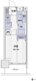 エスティメゾン大島 820 間取り図