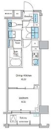 プレディアコート西葛西 602 間取り図
