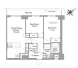 HF押上レジデンス 709 間取り図