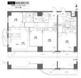 プライムアーバン千住 503 間取り図