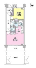 ブローテ大倉山 108 間取り図