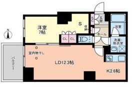 ヴィアーレ四谷 201 間取り図