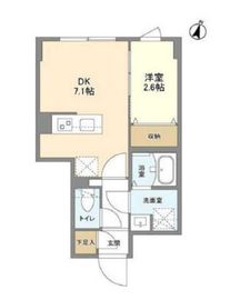 ウェルスクエア駒場東大前 303 間取り図