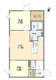 ウェルスクエア駒場東大前 201 間取り図