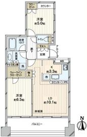 クレアシティ木場 7階 間取り図