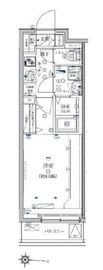クレイシア菊川 7階 間取り図