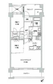 文京グリーンコートテラス 411 間取り図