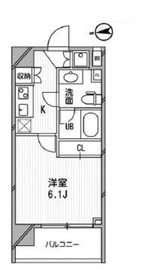 アーデン麻布十番 906 間取り図