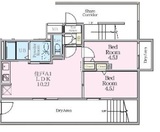 HJクラウンⅠ 001 間取り図