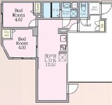 HJクラウンⅠ 202 間取り図
