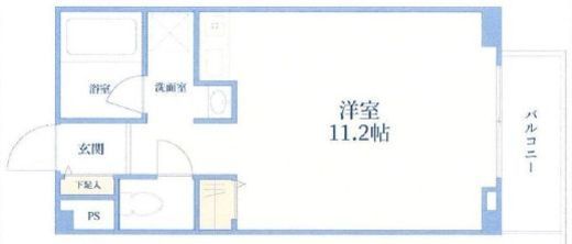 エスポワール渋谷松濤 5階 間取り図
