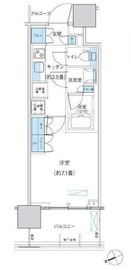 パークシティ柏の葉キャンパス ザ・ゲートタワー ウエスト 705 間取り図