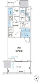 パークシティ柏の葉キャンパス ザ・ゲートタワー ウエスト 810 間取り図