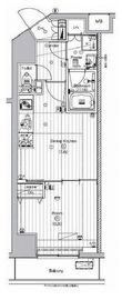 プレミアムキューブ代々木上原 403 間取り図