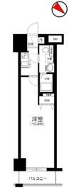 グリアス横浜プルミエール 7階 間取り図