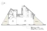 GranDuo都立大学3 201 間取り図
