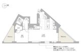 GranDuo都立大学3 401 間取り図